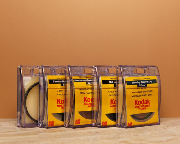 Kodak 52mm Lens Filters Set - Halide and Grain