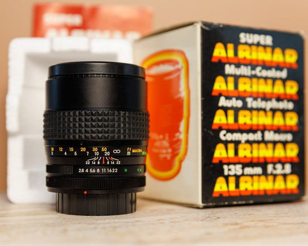 Albinar 135mm F2.8 FD Mount - Halide and Grain
