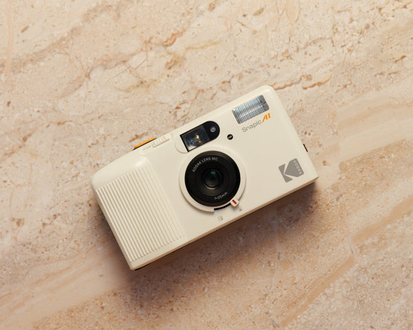 Kodak Snapic A1 35mm Point & Shoot Film Camera Fixed Focus Built-In Flash - Halide and Grain